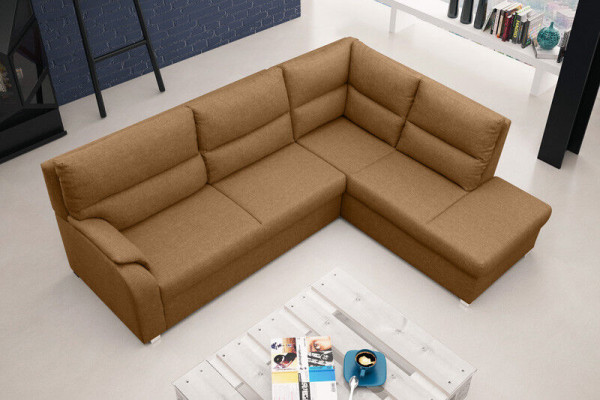 Canapé Schlofcanapé Designer Canapé mat Schloffunktion + Bettkëscht Eckcanapé Couch -NEI!
