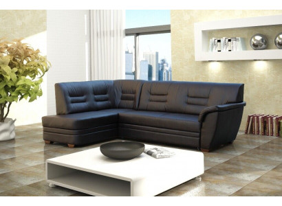 Wunnlandschaft Ecksofa mat Bettkëschte Polstersofa Couche Eckcouche Sofa L-Form
