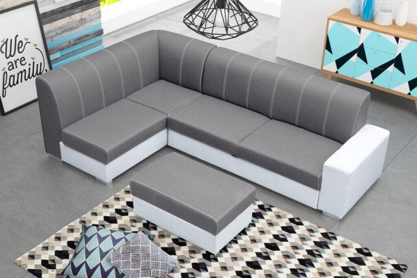 Schlofsofaen Eckdivan Sofa Canapé Gepolstert Eck Sofen Canapéen Wunnlandschaft L Form