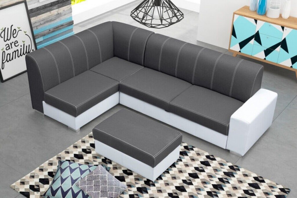 Schlofsofaen Eckdivan Sofa Canapé Gepolstert Eck Sofen Canapéen Wunnlandschaft L Form