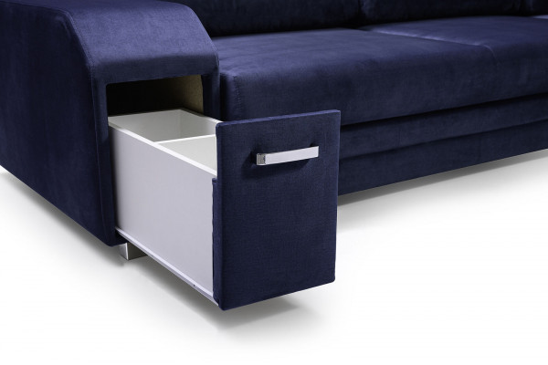 Eckcouch Sofa Couch Polster Eck Wunnlandschaft Wunnzëmmer Couchen Sofae Stoff Nei