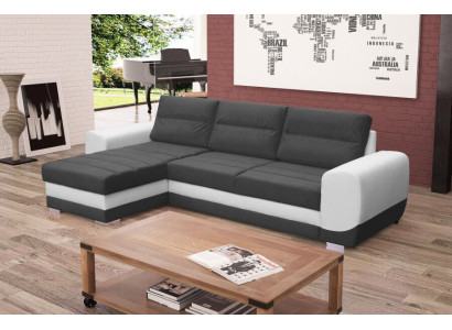 Canapé Schlofcanapé Designer Canapé mat Bettfunktion + Bettkësch Eckcanapé Couche NEI