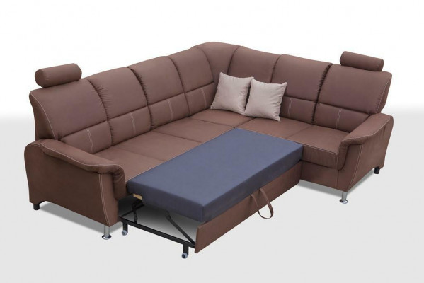 Wunnlandschaft Eckzofa Bettkasten Schlofsofa Polstersofa Canapé Eckzofaen