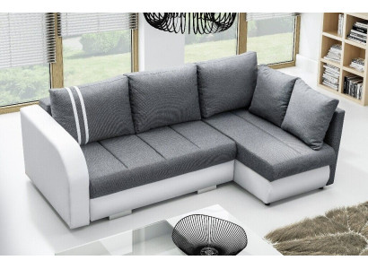 Design Eckcanapé Couch Wunnlandschaft Schlofcouch Funktiouncanapé Eck Polster