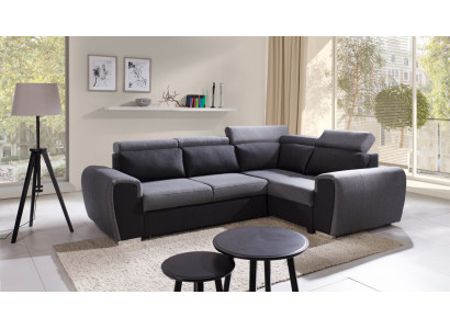 Sofa Schlofschof Designer Sofa mat Schlofffunktioun - Bettkasten Ecksofa Couche Sofaen