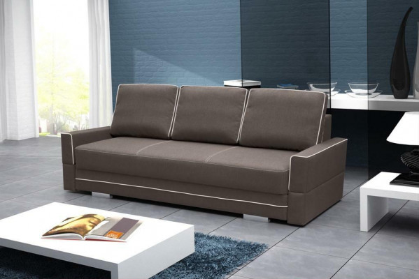 Grouss Sofa Couch Polster Sofas Couchen XXL Sëtz Bettfunktioun Schloffunktioun Nei