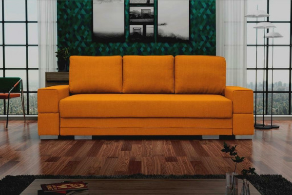 Schlofzofa Zofa Polster Bett Couchen Sofen Couch Sëtz Bettfunktioun Nei Schlof