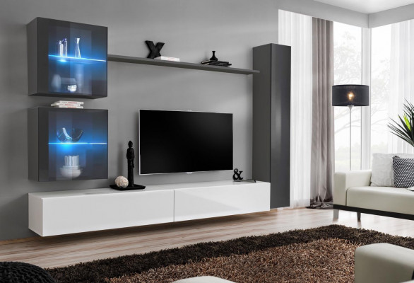 Designer Wunnwand Modern TV-Ständer Wunnmöbel Gro Einrichtung Sideboard