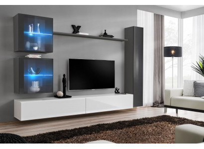 Designer Wunnwand Modern TV-Ständer Wunnmöbel Gro Einrichtung Sideboard