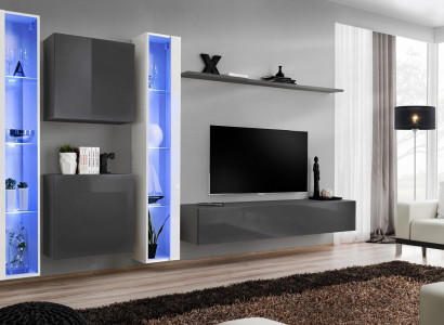 Wunnzëmmer Ariichtung Gro Schaf Hängevitrin Luxus Ariichtung Modern.