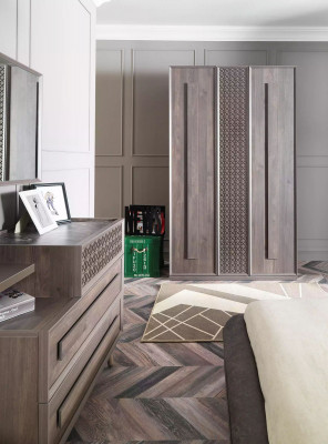 Garnitur Polsterbett Jugendbett Bettrahmen Bett Set 5-tlg Holz Gro Neij