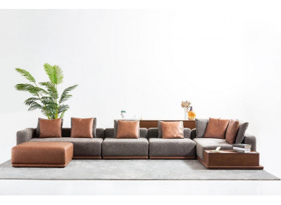 Polstersofa Eckgarnitur Ecksofa L Form Stoffsofa Canapé Modern Sofa Gro