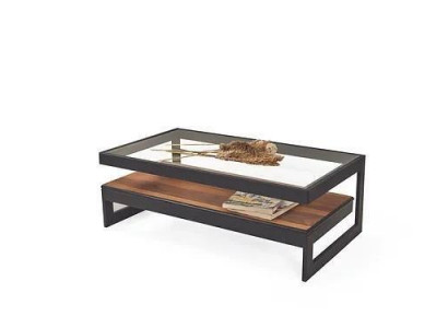 Designer Holz Couchtisch Wunnzëmmer Glastësch Wunnzëmmer Bäistelltësch