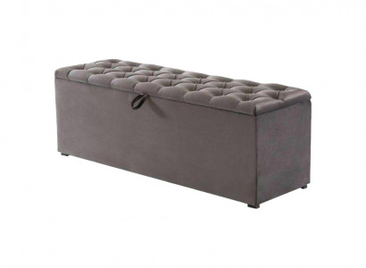 Chesterfield Sitzbank Modern Design Ottomane Sitzhocker Zwisëtzeger Textil Nei