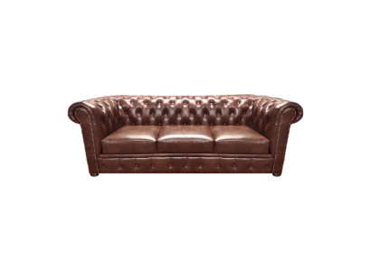 Liederdivan, Divan dräisitze brong Canapé, Ariichtung, Polstermöbel, Chesterfield
