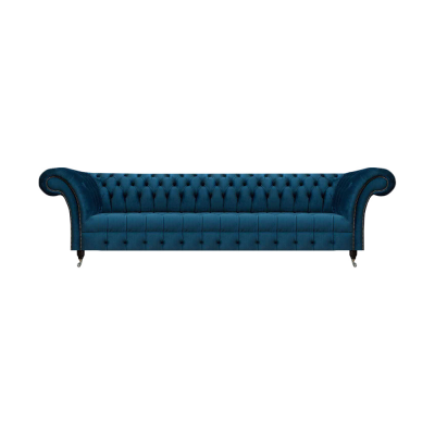 Luxuriéis Blo Chesterfield Sofa Polstercouch Designer Textil Sofa