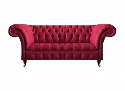 Luxus rosa Wunnzëmmersofa dräisitzege Sofa Canapé Stoff Gepolstersmiwwel