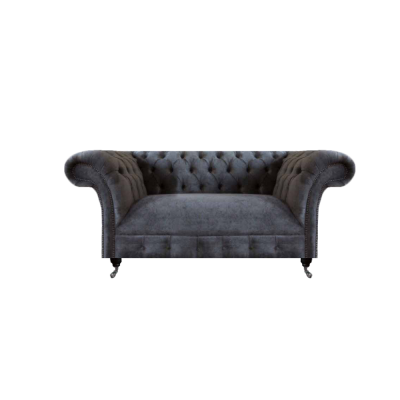 Luxus Canapé Zweesëtzeger Couch Gepolsterte Miwwelen Wunnzëmmer Gro Sofas Chesterfield