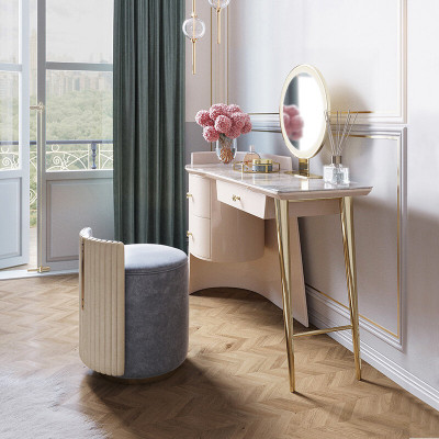 Design Luxus Miwwel Schminktisch Dësch Konsoletischen Schminktisch Schlofzëmmer
