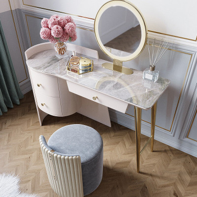 Design Luxus Miwwel Schminktisch Dësch Konsoletischen Schminktisch Schlofzëmmer
