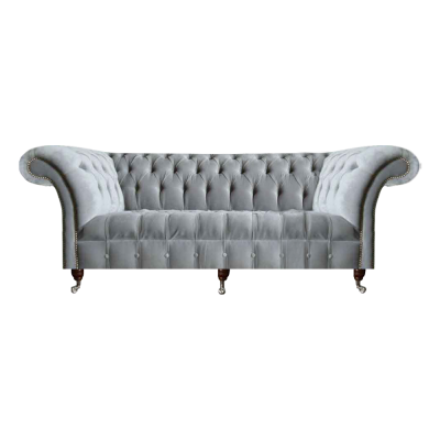 Wunnzëmmer Gro Dräisëtzer Luxus Textilsofa Modern Edel Couchen