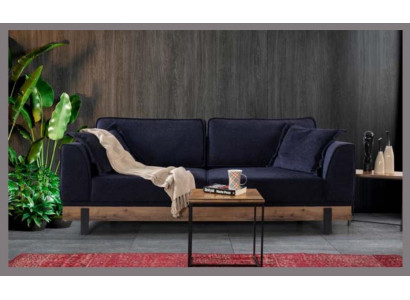 Canapéen 3 Sëtz Zëmmer Couch Dräisëtzer Design Polster Miwwelen