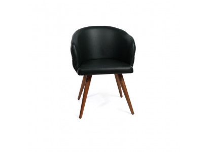 Schwaarze moderne Stull Designer Chesterfield Iesszëmmerstull Italieneschen Stil Polster Still