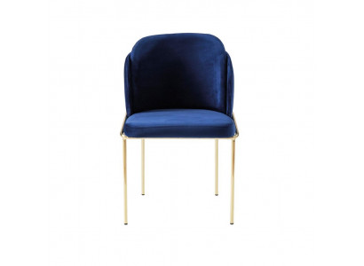 Sëtz Stull Iesszëmmerstull Still 1-Sëtz Sessel Luxus Miwwelen Design Stoff Lehn