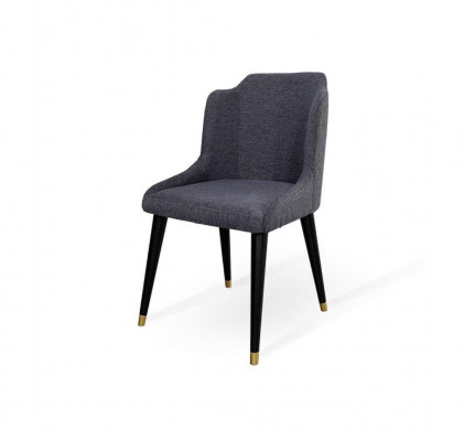 Stillen Luxus Design Polster Stull Lehn Sëtz Büro Miwwelen Nei Iesszëmmer Holz Miwwelen