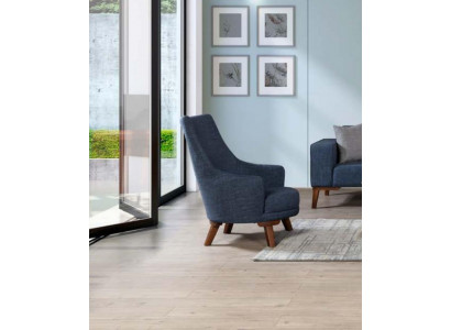 Luxus Polster Textil Lehnstuhl Einsitzer Fauteuil Polstermébel blo.