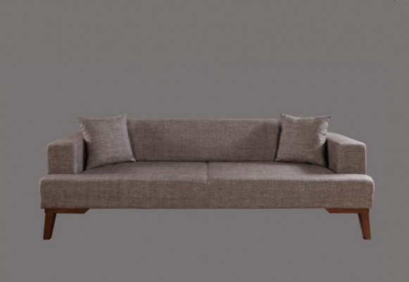 Komplett Sofa Set Wunnzëmmer Garnituren 3-Sëtzer Sofa Polster.