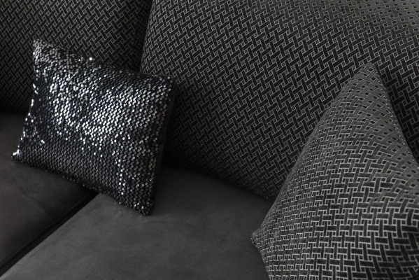 Sofa 5-Sëtz Canapé Polstersofa XXL Sofas Wunnzëmmer Stoff Grouss Wunnlandschaft