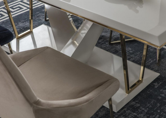 Iessgrupp Iesszëmmer Iessdësch Garnitur Iessstill Iessgrupp Iesswénkel Modern 5 Deeler