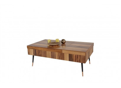 Luxus Couchtisch Brong Couchtischen Wunnzëmmer Holz Dësch Bäistelltësch