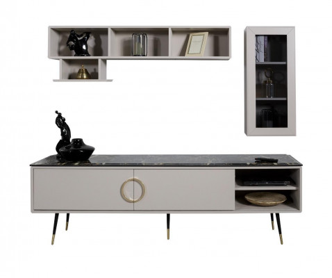Italienesche Stil TV Schaf, Sideboard, Lowboard Schaf Luxus Miwwelen Kommode 205cm