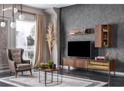 Sessel Oueresessel Wunnzëmmer Luxus 1 Sëtz Polyester Sëtz Modern Design Neit