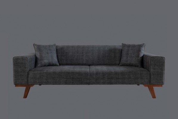 Sofagarnitur 3+3+1 Sëtz Design Sofas Polster Couchen Gro Miwwelen 3tlg