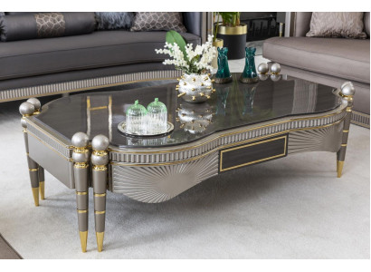 Couchtisch Gro Luxus Couchtischen Metall Design Elegantes Wunnzëmmer