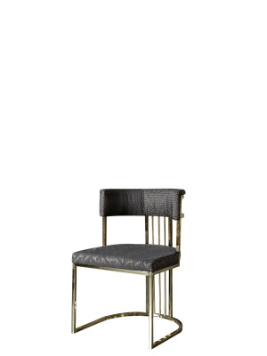 Stull Gri Esszëmmer Modern Still Esszëmmer Design Elegante Miwwelen Metal Nei
