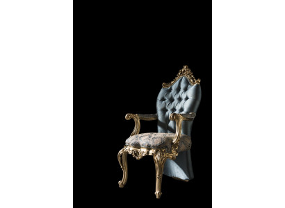 Stull Blo Elegante Modern Still Holz Schéin Stoff Design Luxus Metall Nei