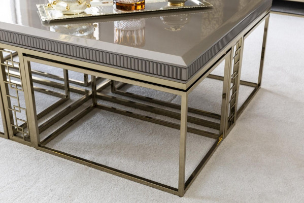 Couchtisch Braun Schéin Dëscher Wunnzëmmer Elegantes Dësch Design Miwwelen Luxus Nei