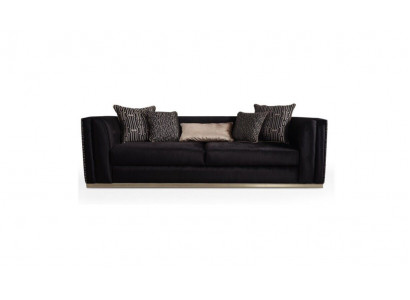 Moderne Drësëtzer Couch Miwwelen Polster Neie Luxus Sofa Design Neit