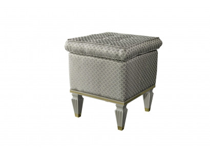 Hocker Gro Stoffbank Fousshocker Schlofzëmmer Ottomane Sëtzocker Sëtzpouf