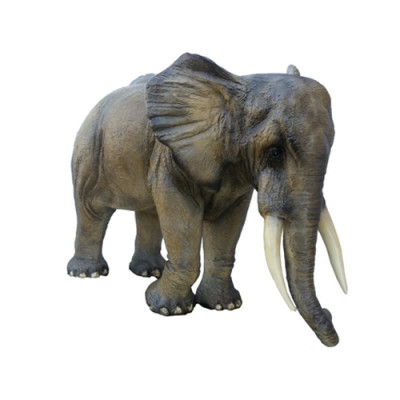 Dekoratioun Elefant Liewensgrouss Figur Statuen Skulptur Elefanten Figuren 200cm