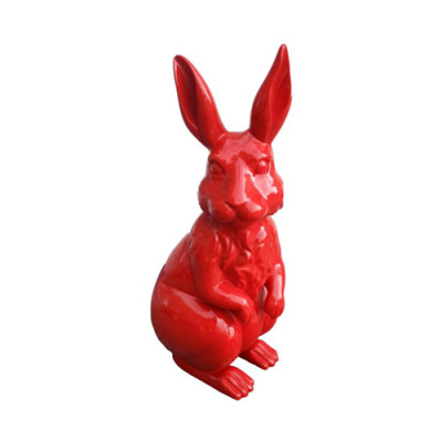 Gaartendekoratioun roude Kanneskichelchen Statu Figur Deko Statuen Skulptur Figuren 220 cm