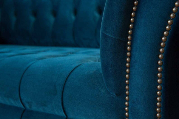Blo Chesterfield Sofagarnitur Couch Polster Set Sëtzgrupp 3+1+1