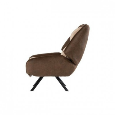 Luxuriéise brongene Sessel Textilsessel Einsëtzer Relax Wunnzëmmer Miwwelen