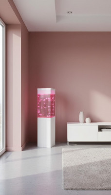 Design Aquarium Waasserssäil Waasser Säil Dekoratioun Quallen Waasserwand