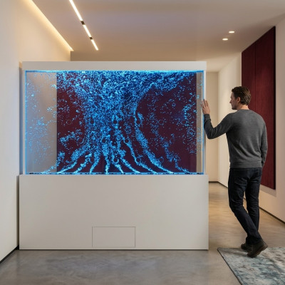 Waassersailen Trennwand Designer Edelstol Sailen Maueren Led Mauer