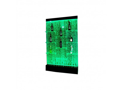 Beliicht Led Regalen Designer Waasser Mauer Bar Regal Kolonn Waassersailen